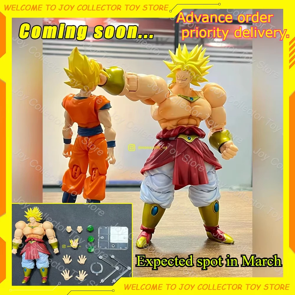 Figuras de acción Demoniacal Fit Dragon Ball Legendary Berserker, figura de Anime Broly Gk, estatua de Pvc, modelo de colección de juguetes