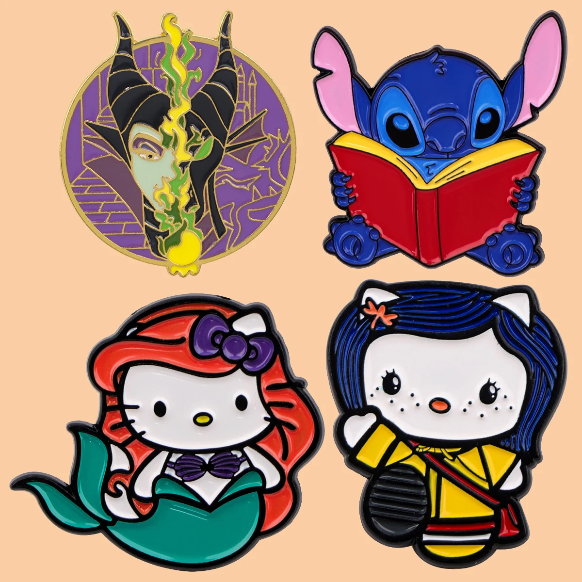 

Fantasy Film Enamel Pin Cartoon Lapel Pins Metal Brooches Badges On Backpacks Fashion Jewelry Accessories Fans Gifts