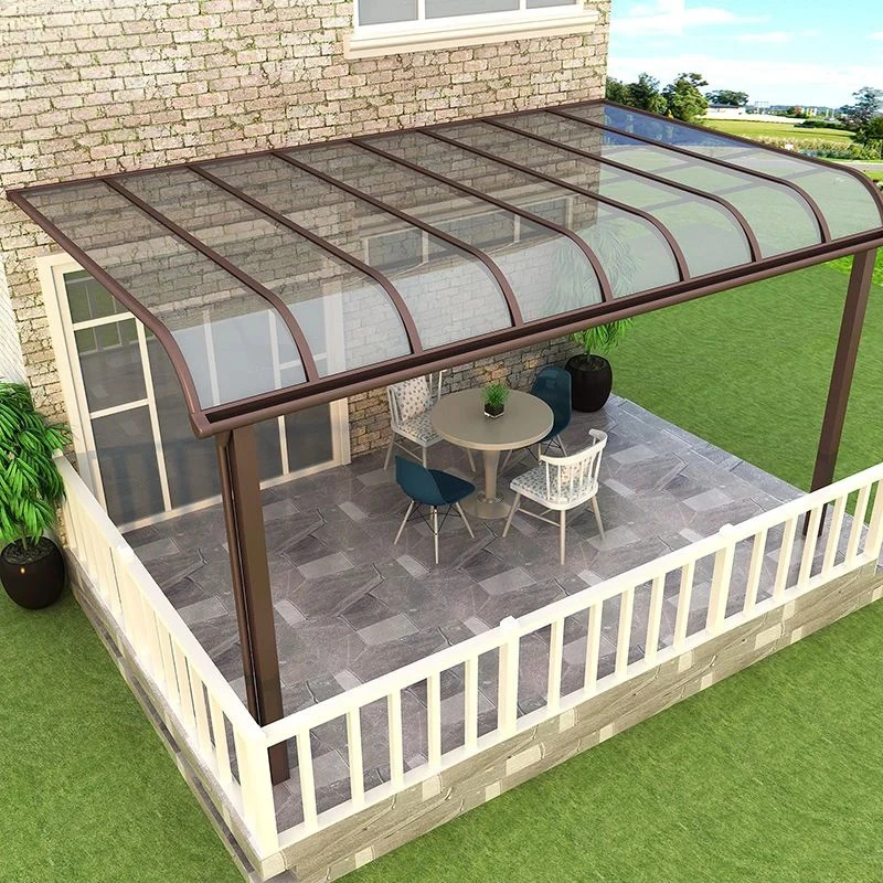 

Садовая беседка, алюминиевый павильон 9x2, 6x3, вилла, балкон, металлическая беседка по индивидуальному заказу, водонепроницаемый навес из поликарбоната