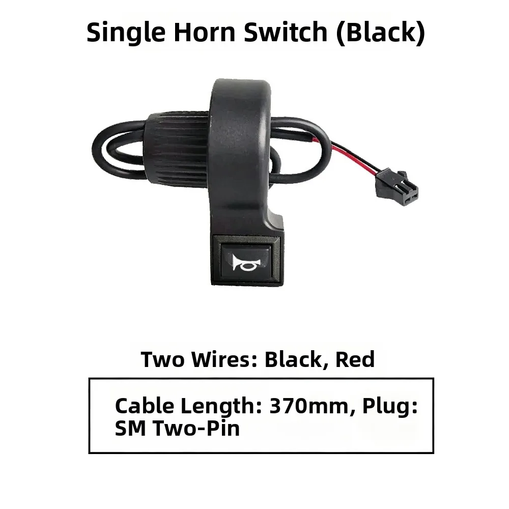 3 In1 2in1Multi-function E-bike Scooter Motorcycle Switch Multistyles Plastic Reverse Horn Dual Flashing Headlights