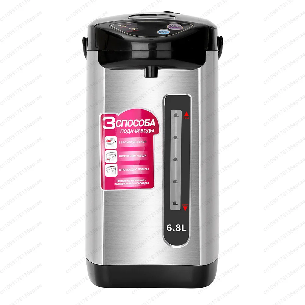 EU Standard 6.8L Electric Hot Water Pot / Kettle - Insulated & Constant Temperature