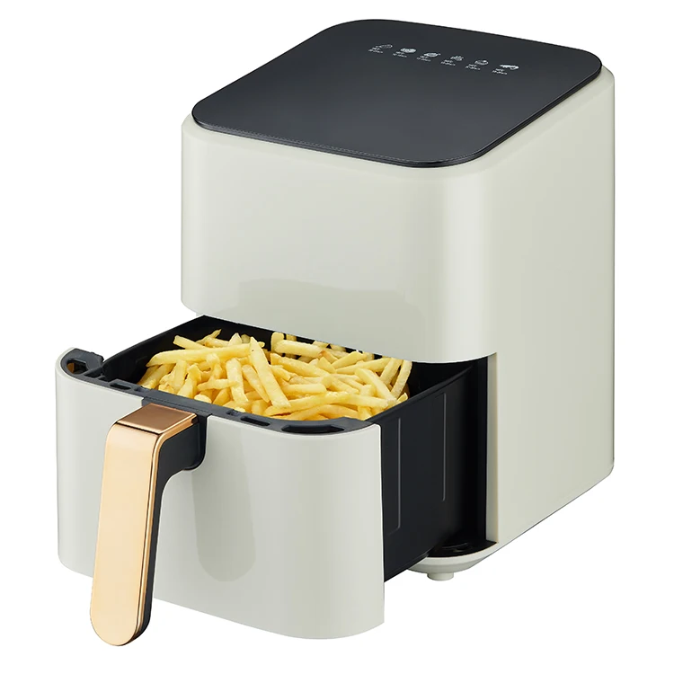 

2026 New Model Multi-functionalSmart Air Fryer Black 1400W Healthy Oven Non-Stick Multifunction Touch Screen Hot 4L Air Fryer