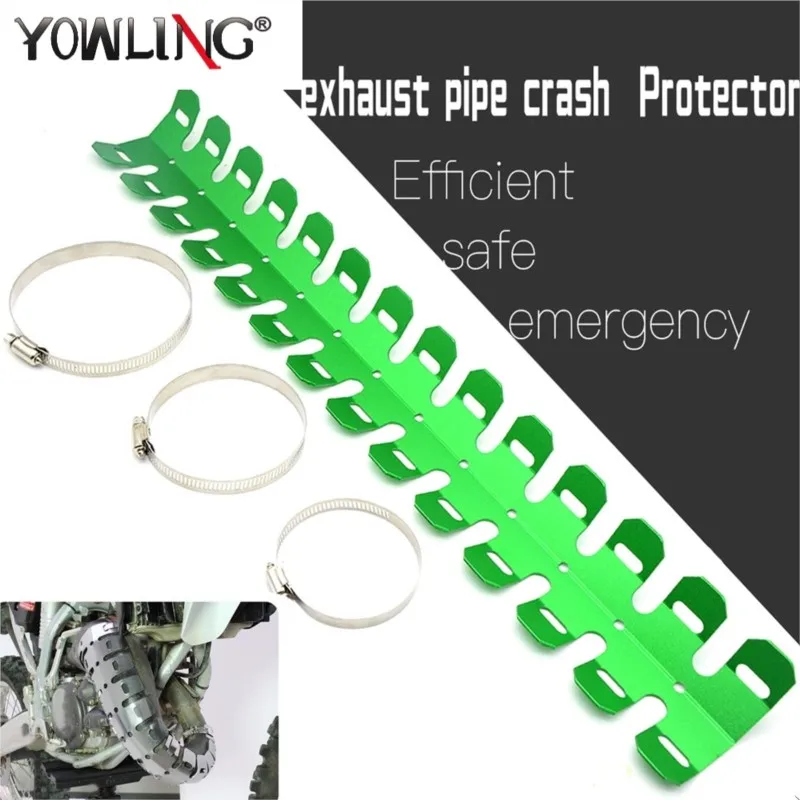 

For BETA RR 2T 2013-2017 RR/RS 4T KX65 KX85 KX100 Motorcycle Exhaust Muffler Pipe Leg Protector Heat Shield Cover Heat Resistant