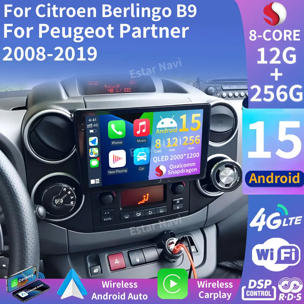 Android 15 Car Radi…