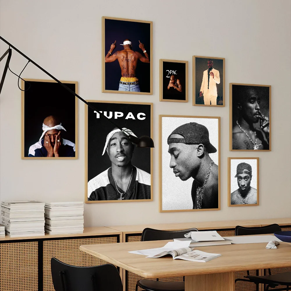 2Pac Tupac Shakur Poster Prints Wall Pictures Living Room Home Decoration