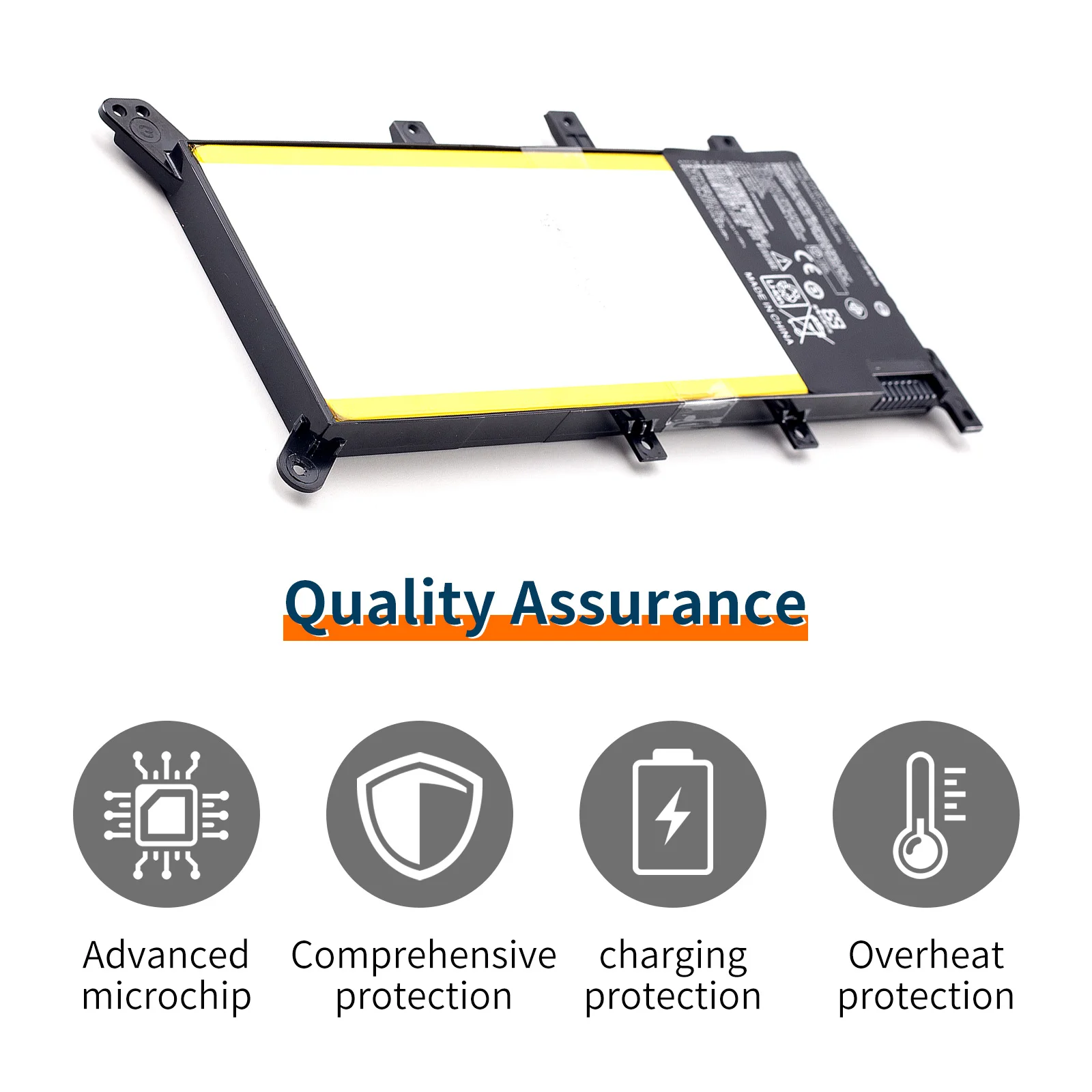 C21N1347 New Laptop Battery for Asus X555 X555LA X555LD X555LN A555L K555L Y583LD W519LD K555LD K555LA R556L VM590L 2ICP4/63/134