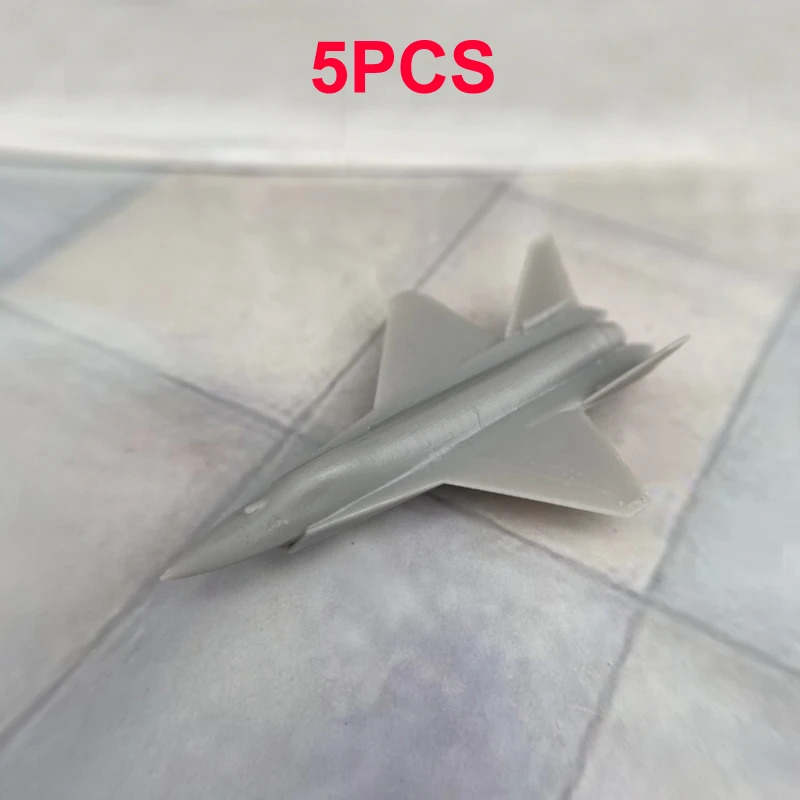 

5PCS Aircraft Model 1/700 350 Su-75 Checkmate Stealth Fighter Resin Battle-plane Simulated Plane Toys for DIY Military Exercises