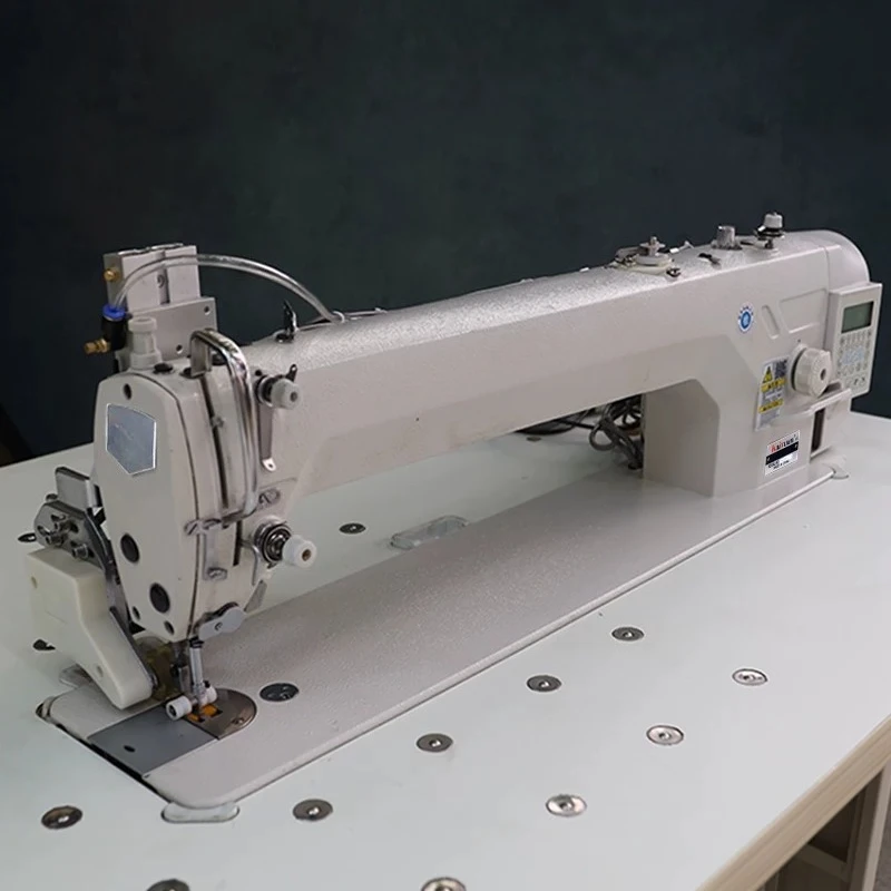 Automatic Direct Drive Computer Long Arm Sewing Machine Template Flat Car Automatic Thread Cutting Flat Sewing Machine