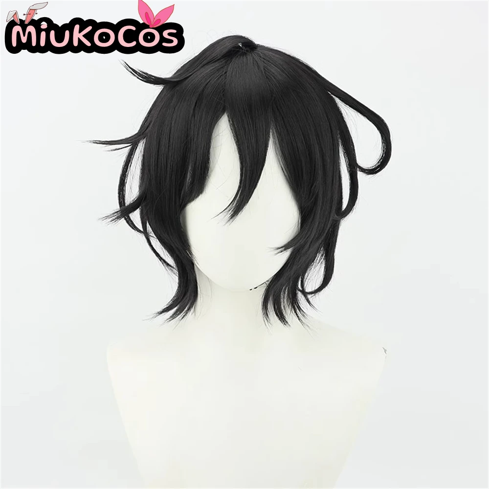 متوفر في المخزون Kou Yamori Akira Asai شعر مستعار تأثيري MiukoCosplay أنيمي نداء الليل تأثيري #3