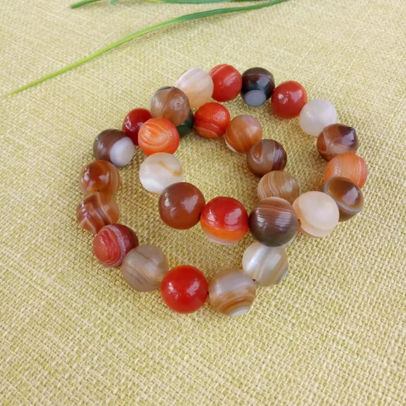 Jewelry Alashan Gobi Material Tendon Stone Exquisite Sky Eye Raisin Agate Bracelet Wholesale