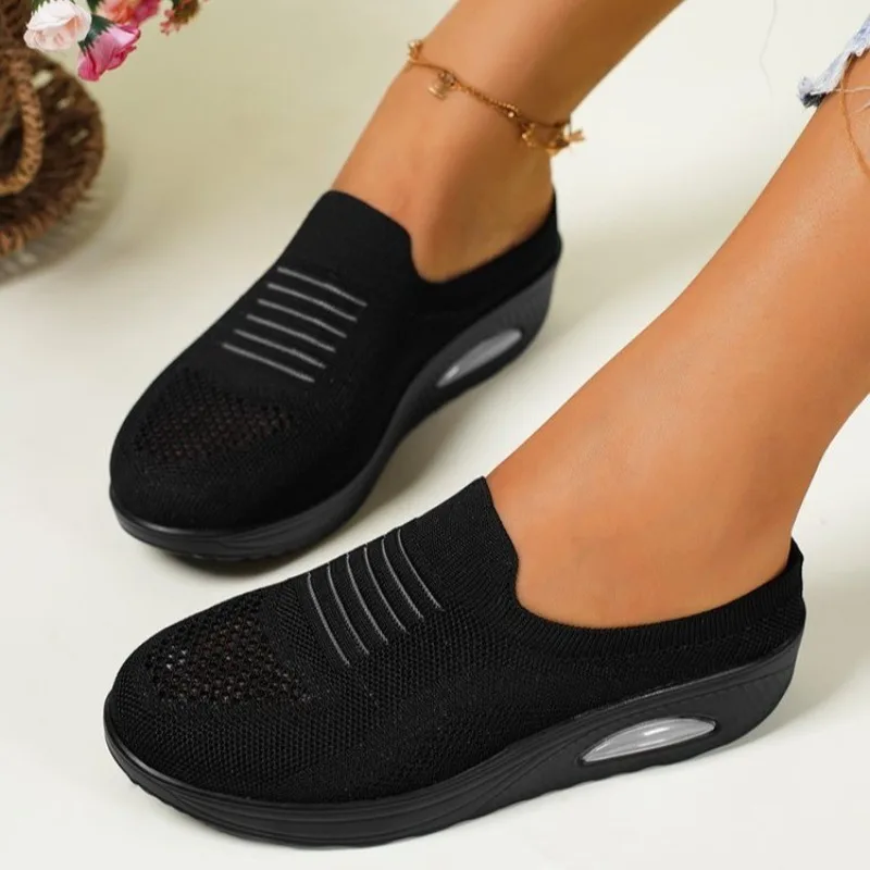 Women Wedge Slippers Premium Slippers Vintage Casual Female Platform Retro Shoes Plus Size Orthopedic Diabetic Sandals