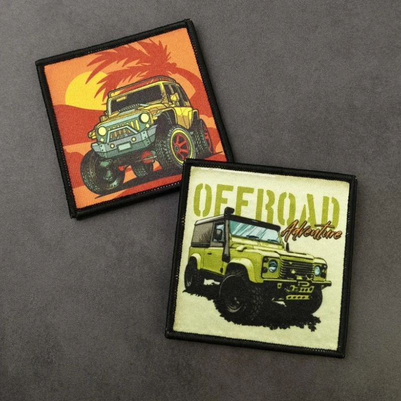 في الهواء الطلق على الطرق الوعرة المركبات طباعة التصحيح جيب التخييم في الهواء الطلق التكتيكية شارة DIY ديكور للملابس وحقائب الظهر