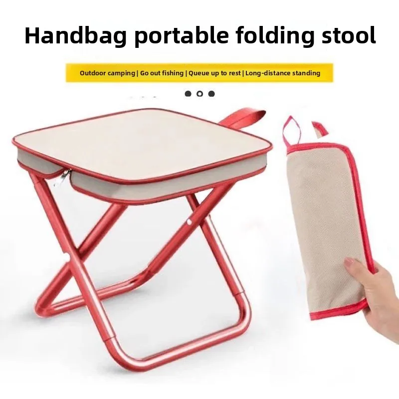

Portable Camp Chair Folding Stool Subway High Speed Rail
