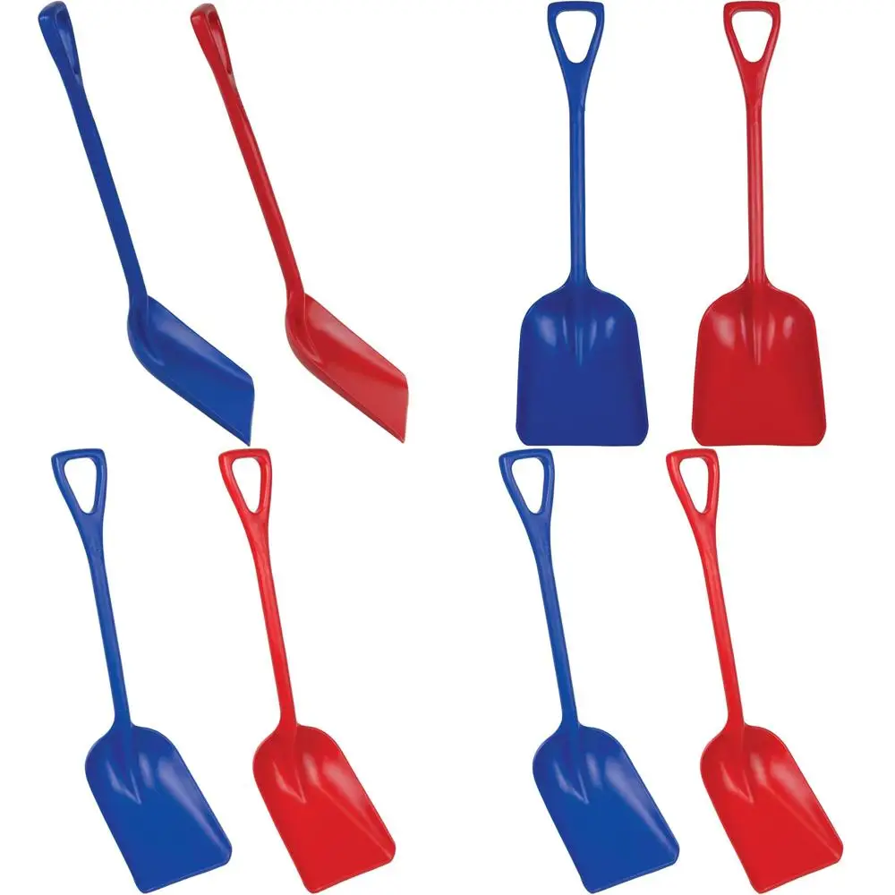 

Seamless Hygienic Shovel, BPA-Free, Food-Safe, 10, Blue & Red, Commercial Kitchen & Gardening Tools
