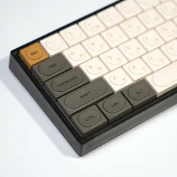 KBDiy PBT Low Profile Russian Keycaps for Mechanical Keyboards Custom Glimmer Doys Keycap for MX Switch HitBox 138 Keys Caps