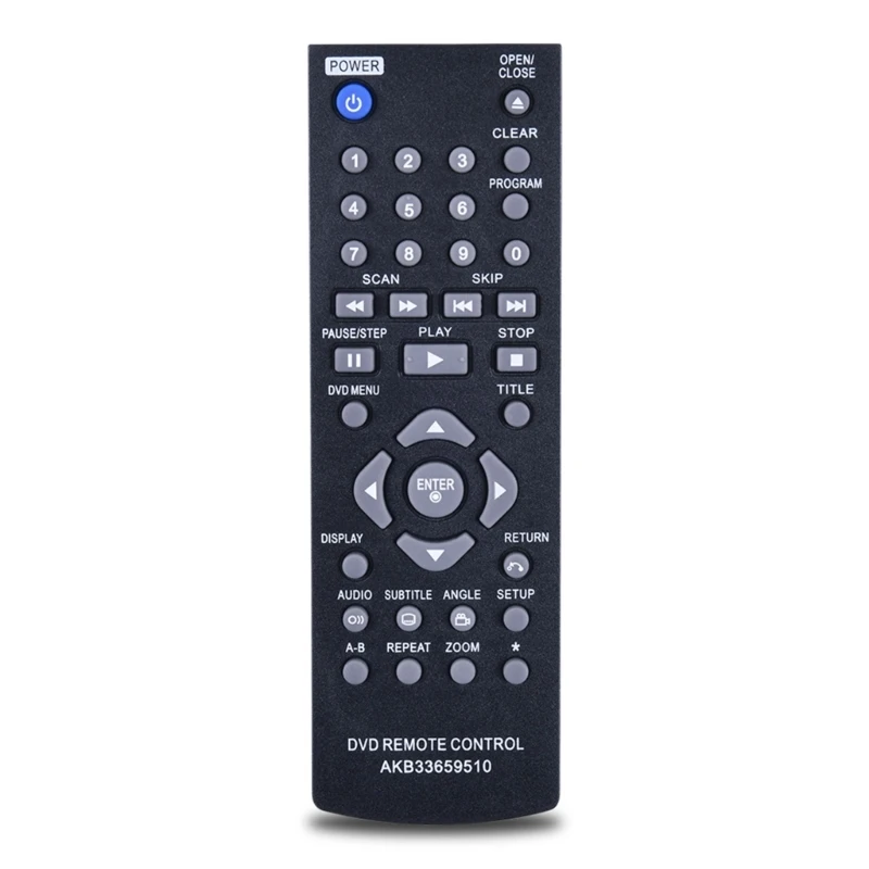 Remote Control for LG DVD Player Controller AKB33659510 Remote Control DVX390 DP122 DVX440 DP520 DP522 DVX452 DVX450