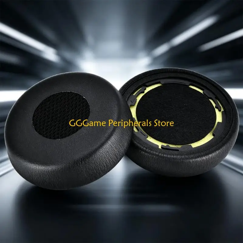 U55B Meeting and Class Headsets Cushions Covers, 1Pair Oval Replacement Ear Pads with Side Hole Detail and Meshes Opening for