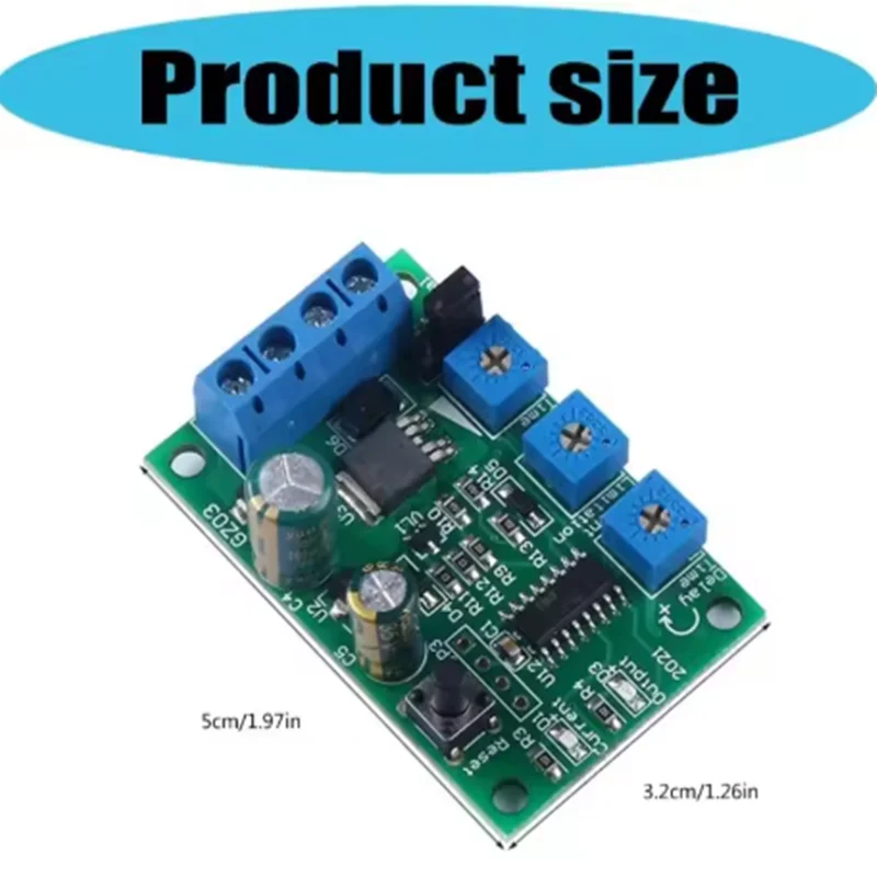Intelligent Overloads Protectors for Motors 6V 12V 24V with Automatic Shutdown to Avoid Motor Damage in Industrial Equipment