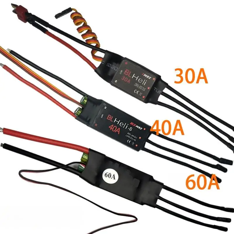 30A/40A Bidirectional HV Brushless ESC with BEC 2-4S, RC Underwater Boat Electronic Speed Controller