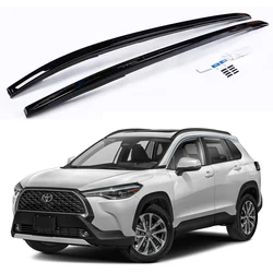 OEM Style Car Roof Rack For Toyota Corolla Cross 2020-2025 Rails Bar Luggage Carrier Bars top Cross bar Rack Rail Accessories