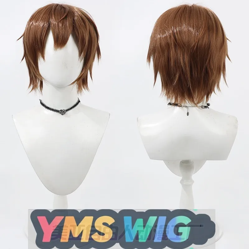 

【YMS WIG】Identity V Mercenary Spring Hand Nib Cosplay Wig Dark Brown Hair Top