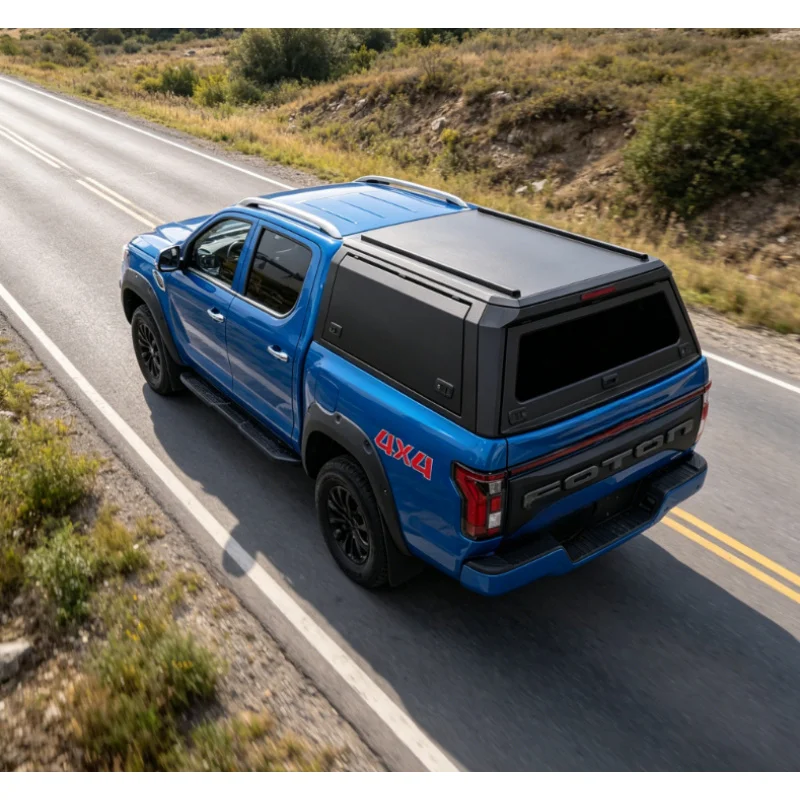 Weatherproof Retractable Rolling Truck Bed Canopy Low Profile Pickup Tonneau Cover