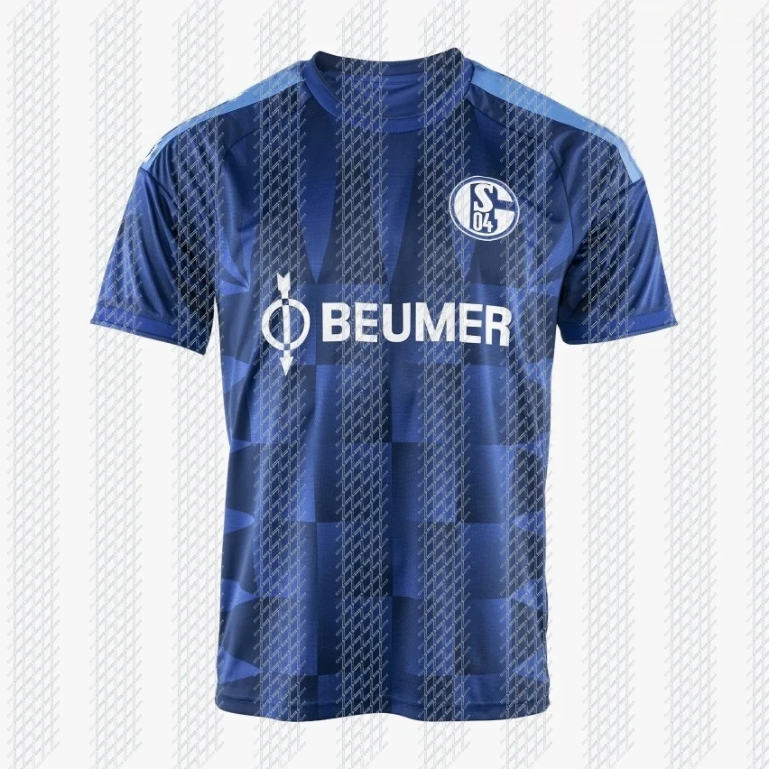 26-27 Sporttrikots, Vereinstrikots, Feldsportbekleidung, trendige Fußballtrikots, schnelltrocknende Kurzarmtrikots aus Polyesterfaser-4XL