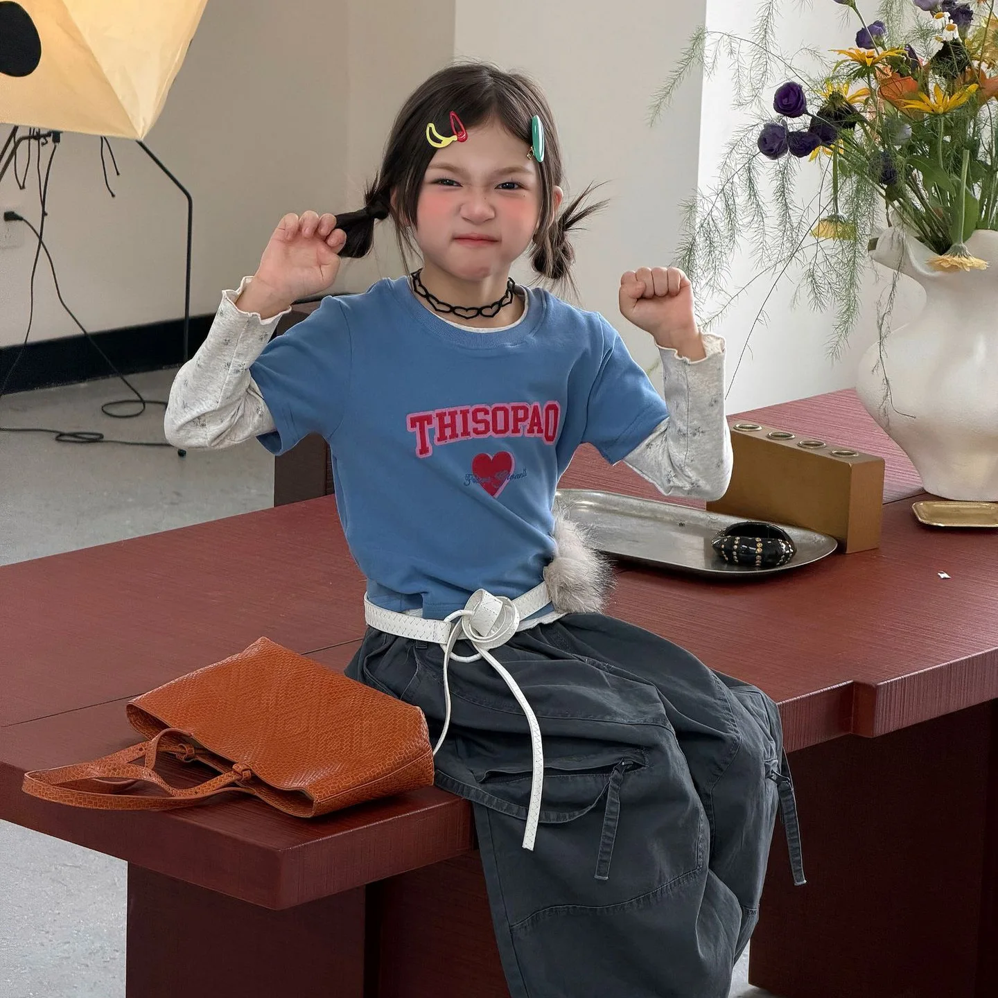 Children's Clothing 2026 Autumn New Base Shirt, Children's Fake Two-piece Top, Cartoon Layered Casual Long Sleeved T-shirt