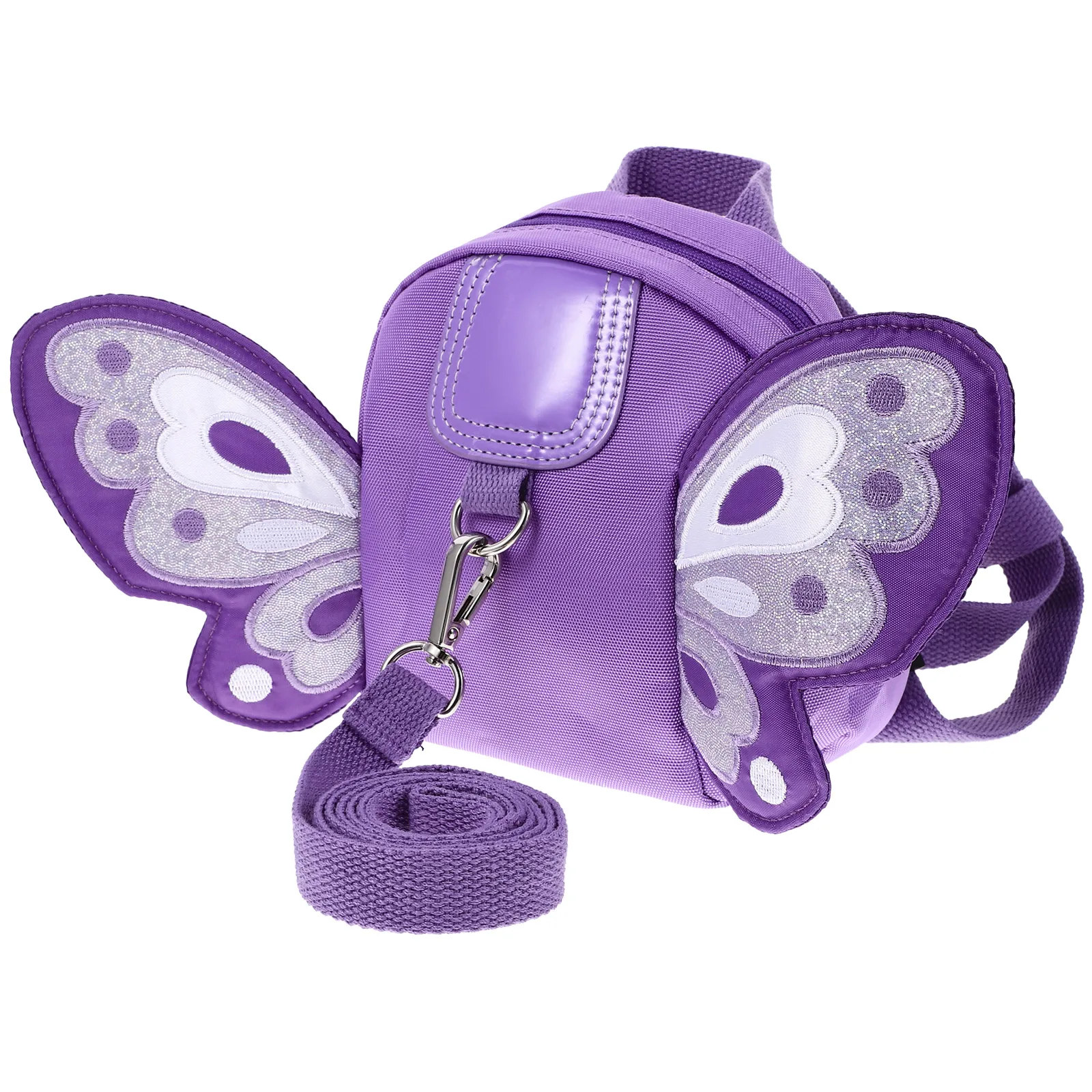 

Anti Backpack Lightweight Toddler Harness Leash Purple Large Capacity Safety Design Child Leash Ear Muffs