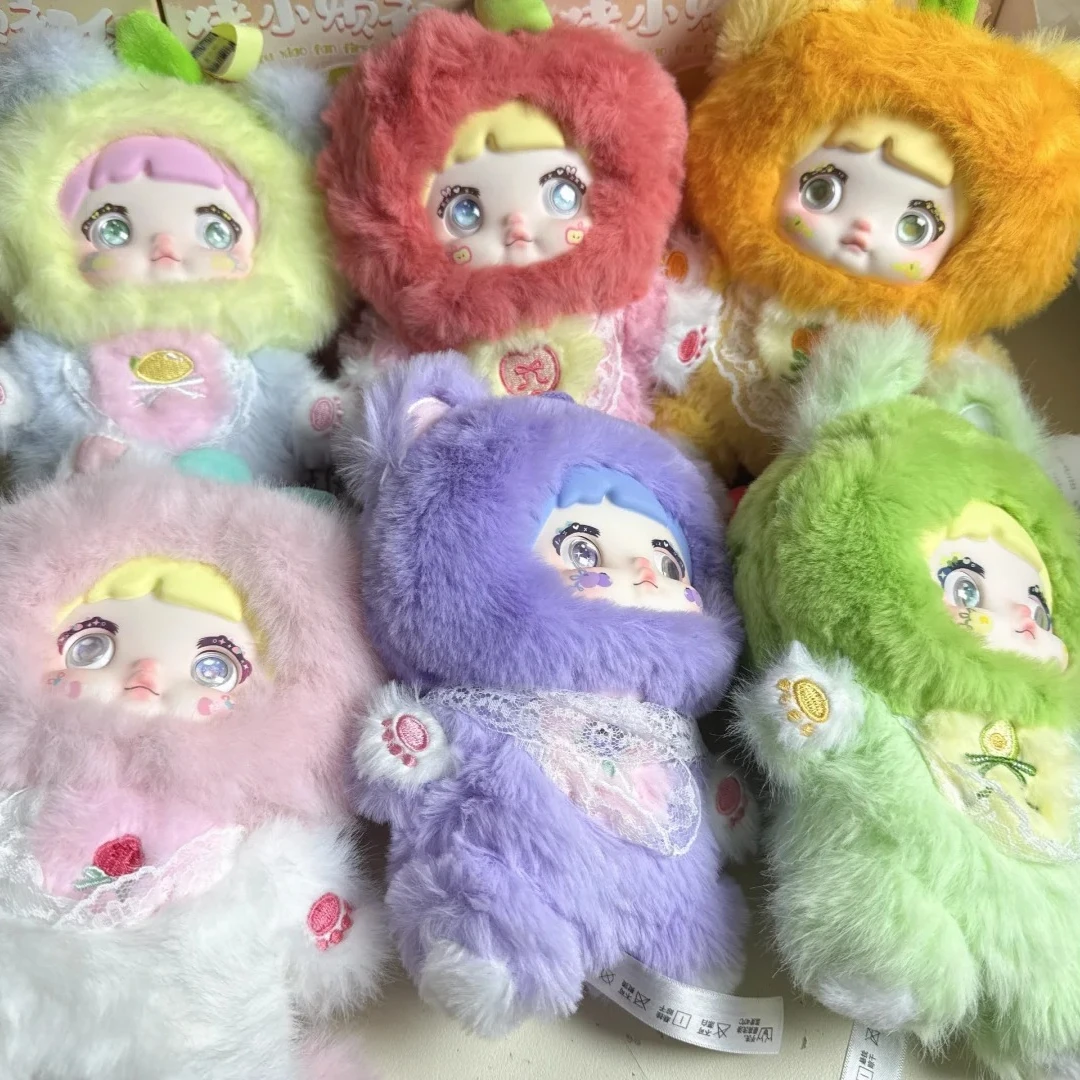 

Nommi V3 Fun Fruit Series Vinyl Blind Box Decorative Pendant Fashion Plush Mystery Box Toy Cute Action Surprise Doll Girl Gift