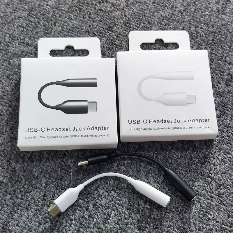 

USB C to 3.5mm AUX headset Adapter Type C 3.5 Jack Earphone Audio Cable For Galaxy S24 S23 S22 S21 S20 Note 20 Ultra FE 10 Plus