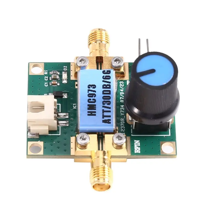 

HMC973 Voltage Attenuator Gold Plated For RF Board 6Ghz Bandwidth Up To 31Db ALC