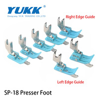 SP-18 Right /Left Edge Guide Presser Foot For Industrial Single Needle Straight Lockstitch Sewing Machine