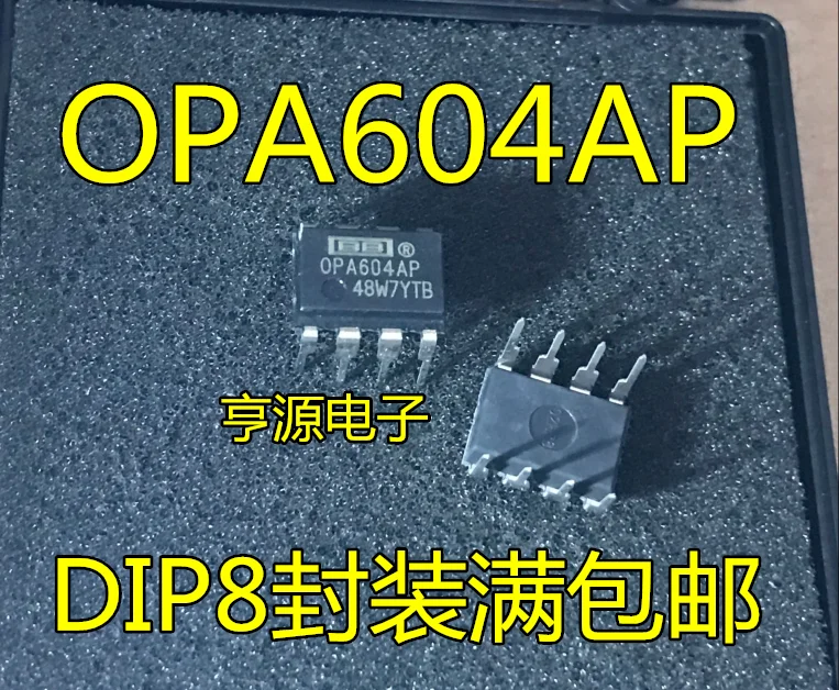 

10pcs/lot 100% new OPA604 OPA604AP DIP-8