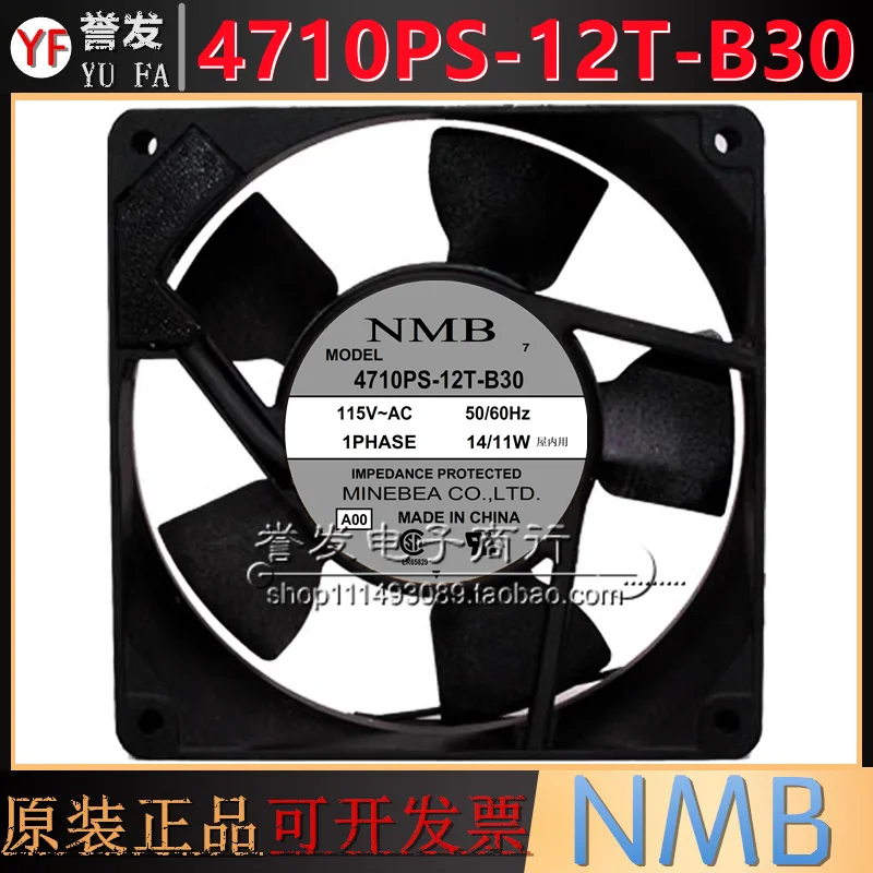 NEUES ORIGINAL 4710PS-10T-B30 100 VAC 14/11 W 12025 120 x 120 x 25 mm LÜFTERKÜHLER