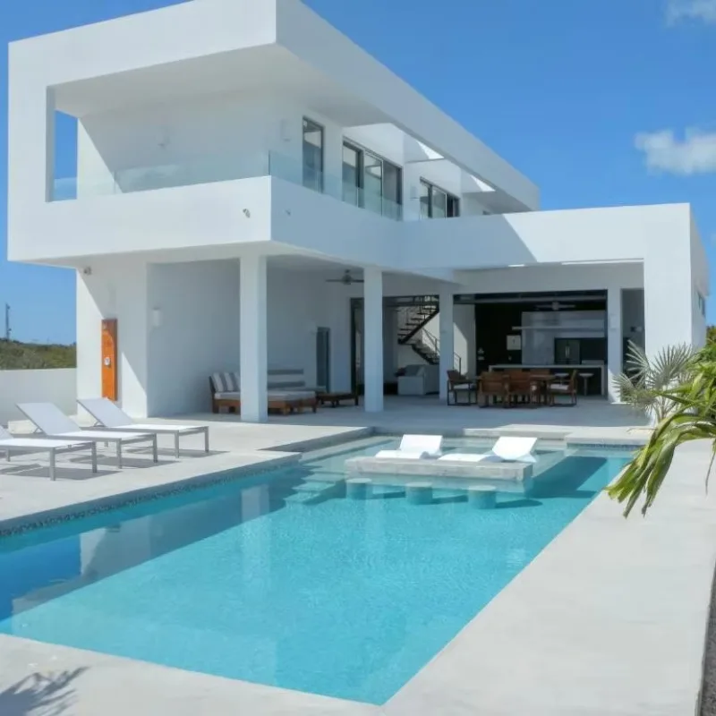 

Modern Two-Floor Prefabricated Villa 4 Bedroom 1 Kitchen Light Steel Structure Modern Modular House