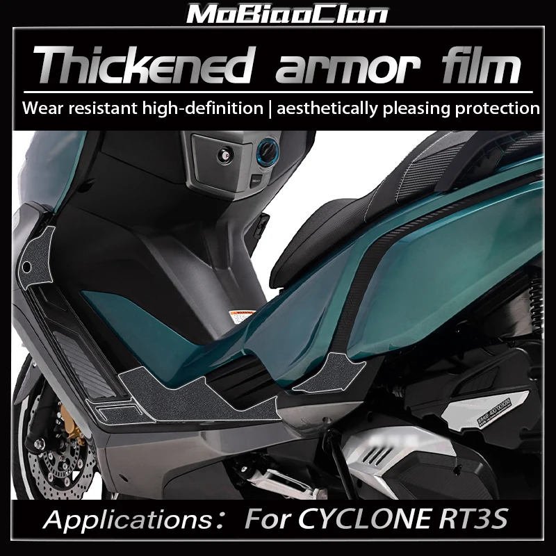 

For CYCLONE RT3S RT3 Motorcycle Thickened Armor Sticker Anti Scratch Protection Film Waterproof Modification Accessorie