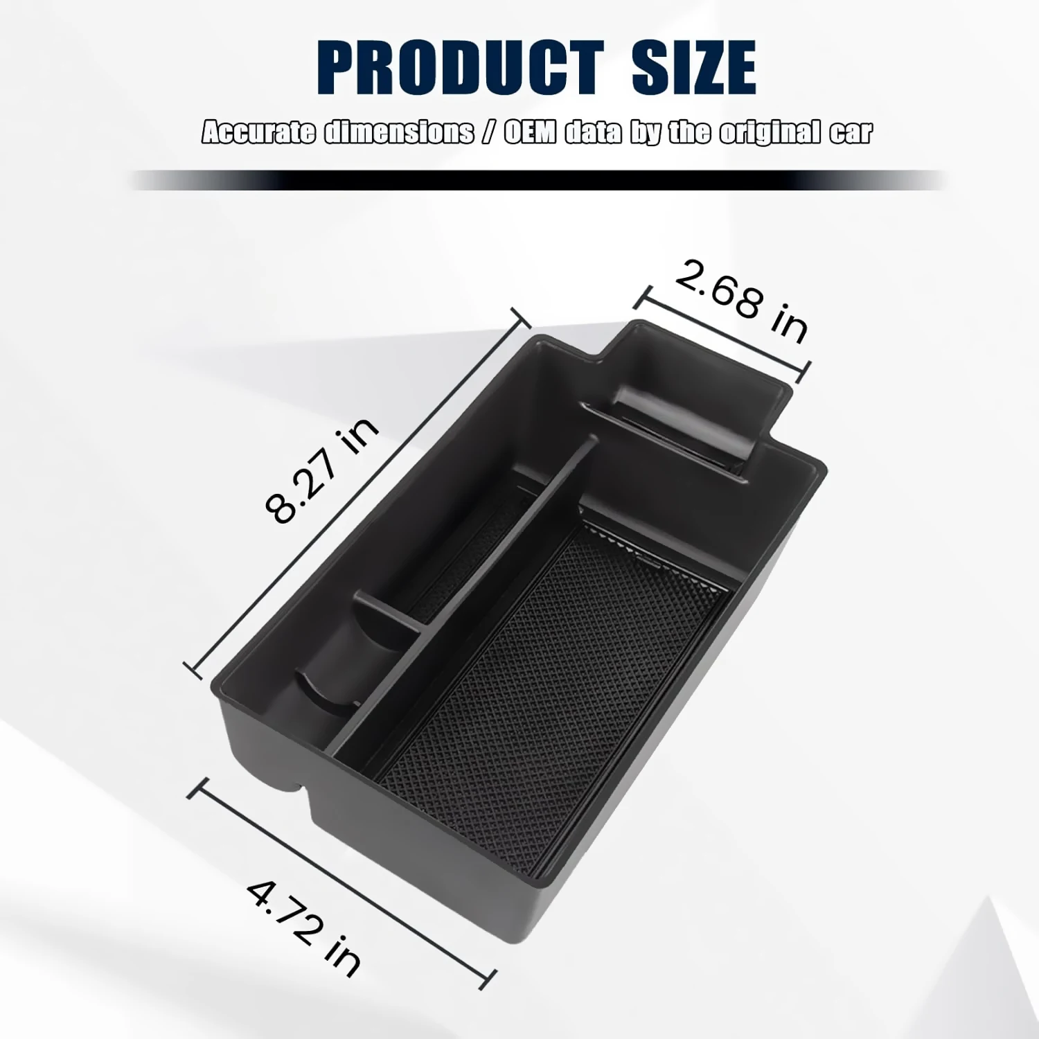 Für Nissan Rogue T33 2021-2025 Auto Center Konsole Organizer Box Armlehne Lagerung Box Layered Lagerung Box für Rogue zubehör – Detail 3