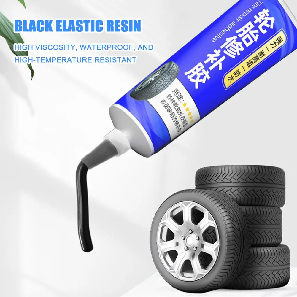 

50/100ml Tire Repair Adhesive For Repairing Cracks Universal Car Tire Repair Glue For Repairing Scratches Tire Puncture Sea T7V7