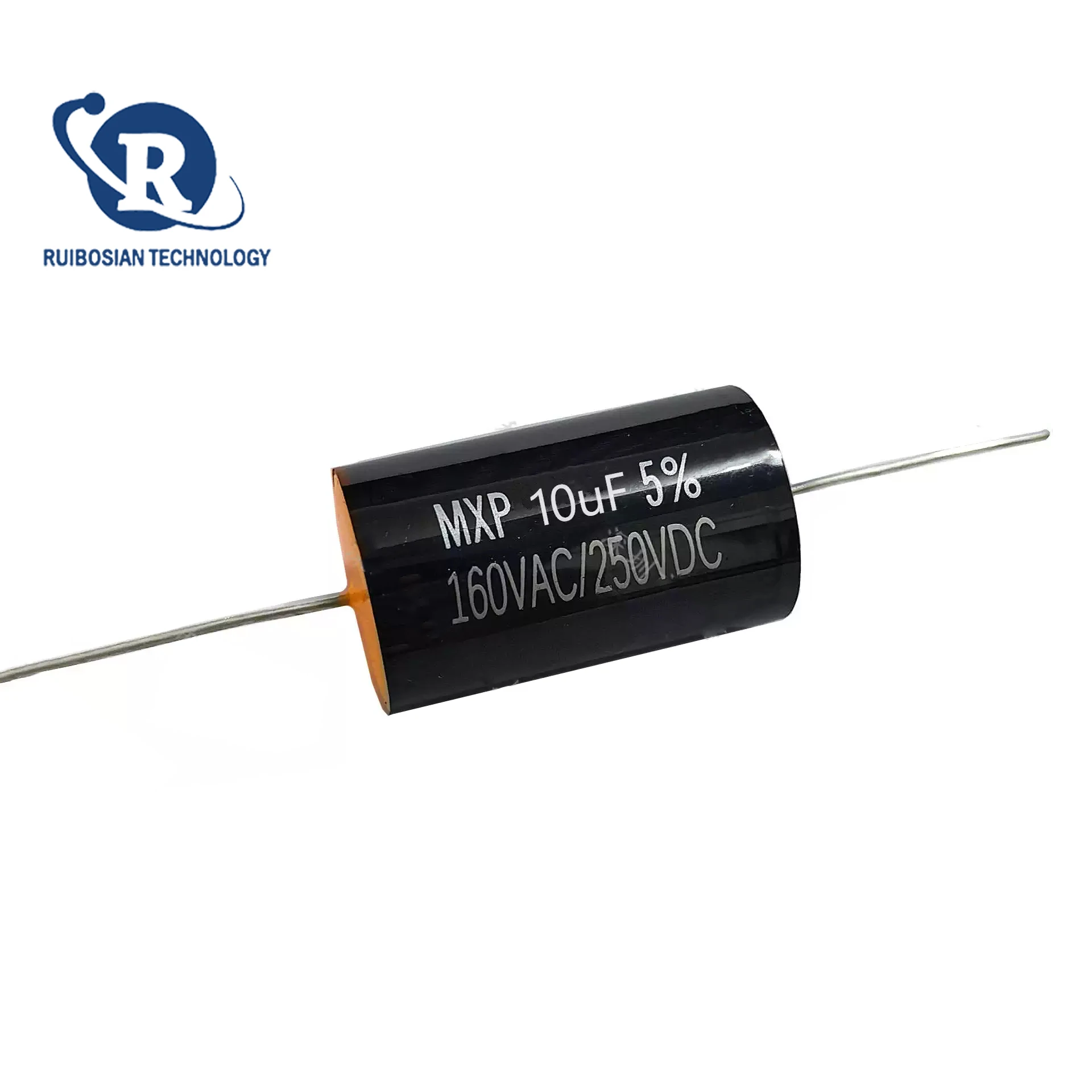 MXP frequency divider axial stepless audio capacitor 160VAC/250V2.2UF2.7/3.3/4.7/10/12/22/33/47UF