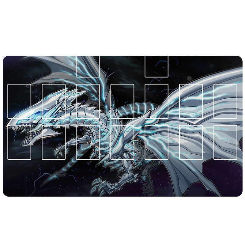 600X350X2Mm Yu-Gi-Oh! I:p Masquerena Sky Striker Ace Card Battle Mat Duel Disk Dark Magician Girl Tcg Board Game Card Table Mat