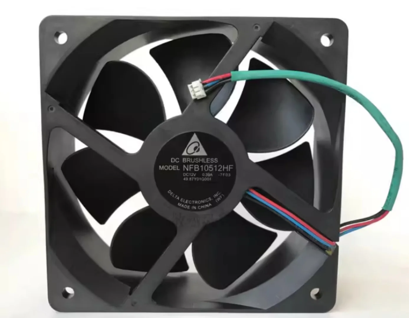 

NFB10512HF-7F03 12V 0.39A 49.87Y01G001 Three-Wire Projector Fan
