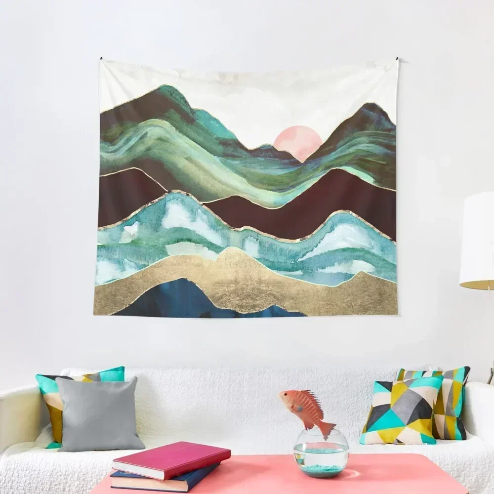 

Velvet Mountains Tapestry Living Room Decoration Home Decorations Wall Art Decor For Bedroom Tapestry