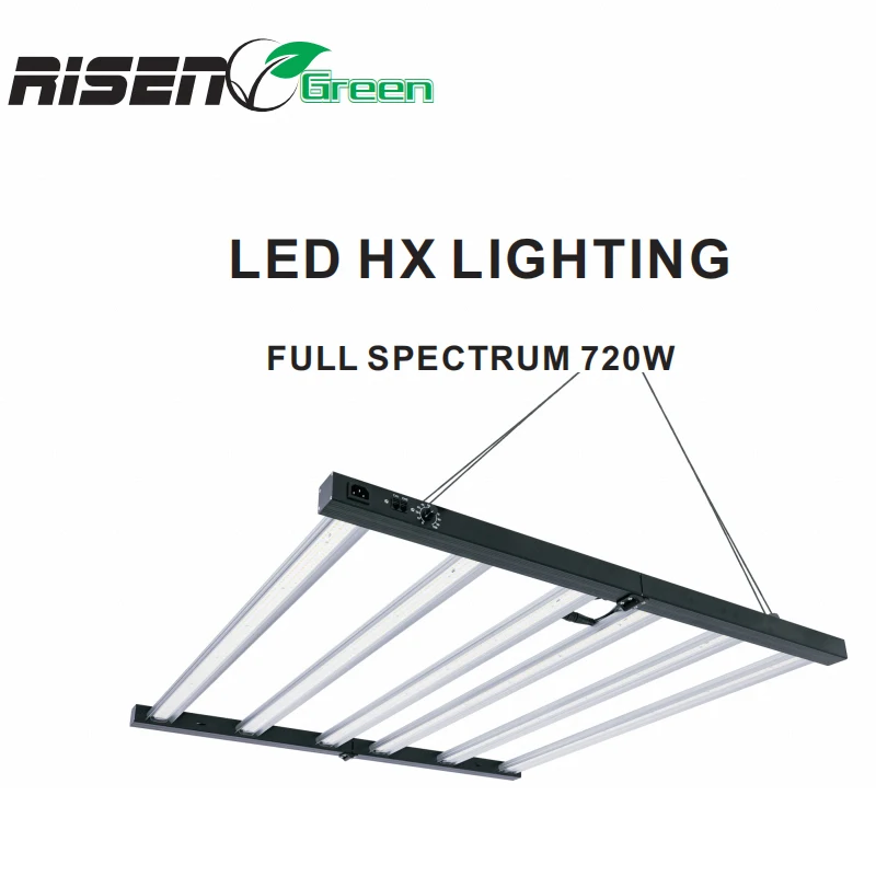 Luci progressive originali LM301H Evo 720W equilibrate PPFD UV IR Controllo separato Luci progressive per interni personalizzate