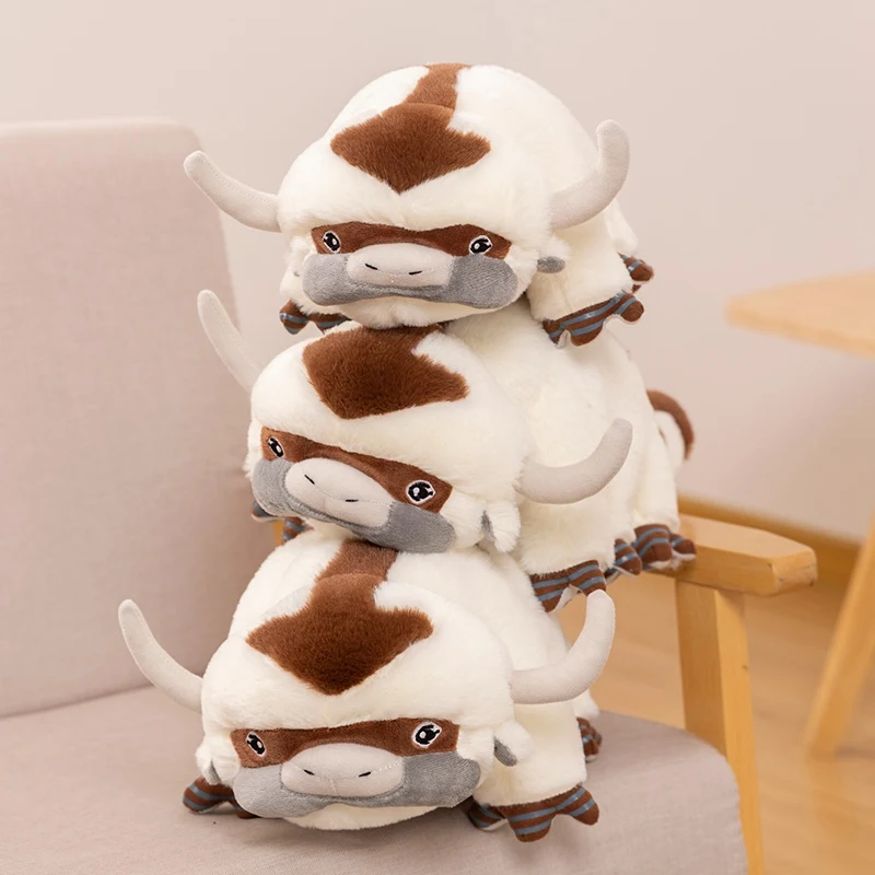 جديد 45/55 سنتيمتر أنيمي APPA الماشية ألعاب من القطيفة الصورة الرمزية Appa بلوشي دمية محشوة دمية ناعمة محشوة الحيوان الأطفال طفل هدايا عيد ميلاد