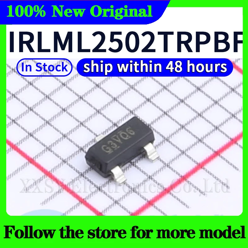 5 teile/los IRLML2502TRPBF IRLML2402TRPBF IRLML2803TRPBF IRLML5103TRPBF IRLML5203TRPBF IRLML6244TRPBF IRLML6246TRPBF