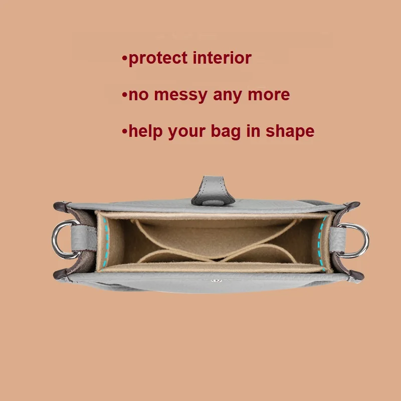 【Only Sale Inner Bag】Bag Organizer Insert For Hermes Evelyn 16 29 33 Divider Shaper Protector