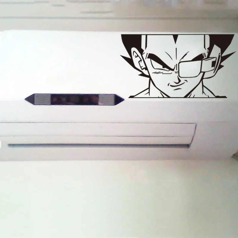 Dragon Ball Air Conditioner Sticker Hanging Air Conditioner Decoration Vegeta IV Hollow Sticker Children\'s Toy Birthday Gift