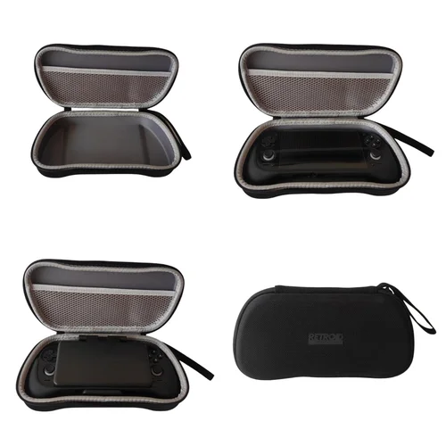 Bolsa de almacenamiento para pantalla extendida Retroid Pocket 5 oficial, Estuche de transporte para consola RP5 con agarre oficial, pantalla Dual adicional