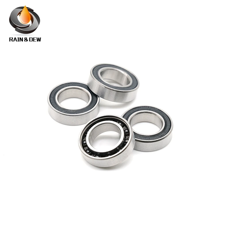 2Pcs 16100 2RS CB Ceramic Ball Bearings 6000 2RS Hybrid Ceramic Bearing ABEC-7 Bicycle Bottom Parts 10x28x8 mm view 6